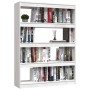 White pine space divider shelf 100x30x135.5 cm by vidaXL, Bookcases and shelves - Ref: Foro24-808219, Price: 98,80 €, Discoun...