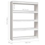 White pine space divider shelf 100x30x135.5 cm by vidaXL, Bookcases and shelves - Ref: Foro24-808219, Price: 98,80 €, Discoun...