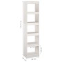 White pine shelving/space divider 40x30x167.5 cm by vidaXL, Bookcases and shelves - Ref: Foro24-808149, Price: 73,59 €, Disco...