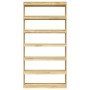 Solid pine wood shelf/space divider 100x30x200 cm by vidaXL, Bookcases and shelves - Ref: Foro24-808228, Price: 147,57 €, Dis...