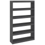 Gray pine shelving/space divider 100x30x167.5 cm by vidaXL, Bookcases and shelves - Ref: Foro24-808225, Price: 103,99 €, Disc...