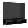 Glänzend schwarzer Wand-TV-Schrank aus Sperrholz, 102 x 23,5 x 90 cm von vidaXL, TV-Möbel - Ref: Foro24-808267, Preis: 46,90 ...