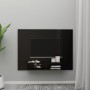 Wall-mounted TV unit in glossy black plywood 135x23.5x90 cm by vidaXL, TV Furniture - Ref: Foro24-808285, Price: 58,39 €, Dis...