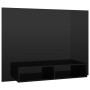 Glänzend schwarzer Wand-TV-Schrank aus Sperrholz, 120 x 23,5 x 90 cm von vidaXL, TV-Möbel - Ref: Foro24-808276, Preis: 40,72 ...