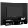 Mueble TV de pared contrachapado negro brillante 120x23,5x90 cm de vidaXL, Muebles TV - Ref: Foro24-808276, Precio: 40,72 €, ...