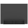 Gray plywood wall TV cabinet 120x23.5x90 cm by vidaXL, TV Furniture - Ref: Foro24-808271, Price: 51,52 €, Discount: %