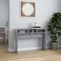 Engineered wood console table in gray concrete 105x30x80 cm by vidaXL, Side tables - Ref: Foro24-808309, Price: 55,02 €, Disc...