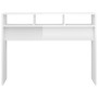 Glossy white engineered wood console table 105x30x80 cm by vidaXL, Side tables - Ref: Foro24-808311, Price: 56,20 €, Discount: %