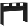 Mesa consola madera contrachapada negro 105x30x80 cm de vidaXL, Mesas auxiliares - Ref: Foro24-808306, Precio: 56,07 €, Descu...