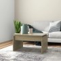 Oak Sonoma plywood coffee table 68x50x38 cm by vidaXL, Coffee table - Ref: Foro24-808335, Price: 37,62 €, Discount: %