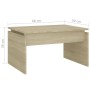 Oak Sonoma plywood coffee table 68x50x38 cm by vidaXL, Coffee table - Ref: Foro24-808335, Price: 37,62 €, Discount: %