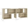 TV-Schrank aus Sonoma-Eichensperrholz, 104 x 30 x 52 cm von vidaXL, TV-Möbel - Ref: Foro24-808353, Preis: 55,65 €, Rabatt: %