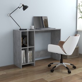 Concrete gray plywood notebook desk 102.5x35x75 cm by vidaXL, Desks - Ref: Foro24-808345, Price: 53,99 €, Discount: %