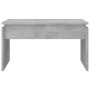 Mesa de centro madera contrachapada gris hormigón 68x50x38 cm de vidaXL, Mesas de centro - Ref: Foro24-808336, Precio: 35,78 ...