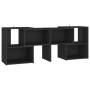 Mueble de TV madera contrachapada negro 104x30x52 cm de vidaXL, Muebles TV - Ref: Foro24-808351, Precio: 48,47 €, Descuento: %