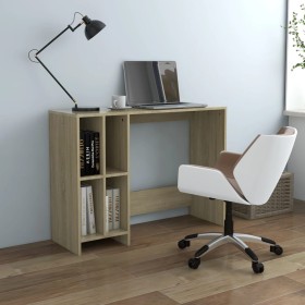 Sonoma oak plywood notebook desk 102.5x35x75 cm by vidaXL, Desks - Ref: Foro24-808344, Price: 61,50 €, Discount: %