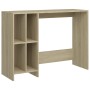 Sonoma oak plywood notebook desk 102.5x35x75 cm by vidaXL, Desks - Ref: Foro24-808344, Price: 62,71 €, Discount: %