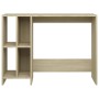 Sonoma oak plywood notebook desk 102.5x35x75 cm by vidaXL, Desks - Ref: Foro24-808344, Price: 62,71 €, Discount: %