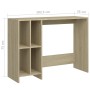 Sonoma oak plywood notebook desk 102.5x35x75 cm by vidaXL, Desks - Ref: Foro24-808344, Price: 62,71 €, Discount: %