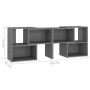 Gray plywood TV cabinet 104x30x52 cm by vidaXL, TV Furniture - Ref: Foro24-808352, Price: 48,40 €, Discount: %