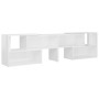 Mueble de TV madera contrachapada blanco brillante 149x30x52 cm de vidaXL, Muebles TV - Ref: Foro24-808365, Precio: 57,43 €, ...