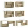 TV-Schrank aus Sonoma-Eichensperrholz, 149 x 30 x 52 cm von vidaXL, TV-Möbel - Ref: Foro24-808362, Preis: 81,81 €, Rabatt: %