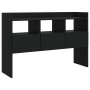 Aparador de madera contrachapada negro 105x30x70 cm de vidaXL, Aparadores - Ref: Foro24-808378, Precio: 79,28 €, Descuento: %