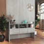 Concrete gray plywood sideboard 105x30x70 cm by vidaXL, Sideboards - Ref: Foro24-808381, Price: 66,16 €, Discount: %