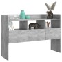 Aparador de madera contrachapada gris hormigón 105x30x70 cm de vidaXL, Aparadores - Ref: Foro24-808381, Precio: 66,16 €, Desc...