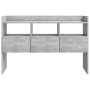 Aparador de madera contrachapada gris hormigón 105x30x70 cm de vidaXL, Aparadores - Ref: Foro24-808381, Precio: 66,16 €, Desc...