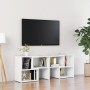 White plywood TV cabinet 104x30x52 cm by vidaXL, TV Furniture - Ref: Foro24-808350, Price: 48,82 €, Discount: %