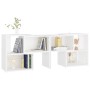 White plywood TV cabinet 104x30x52 cm by vidaXL, TV Furniture - Ref: Foro24-808350, Price: 48,82 €, Discount: %