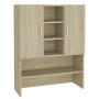 Armario lavadora roble Sonoma 70,5x25,5x90 cm de vidaXL, Accesorios para lavadoras y secadoras - Ref: Foro24-808389, Precio: ...