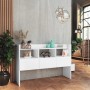 Sideboard aus weißem Sperrholz 105x30x70 cm von vidaXL, Sideboards - Ref: Foro24-808377, Preis: 74,09 €, Rabatt: %