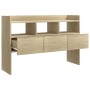 Oak Sonoma plywood sideboard 105x30x70 cm by vidaXL, Sideboards - Ref: Foro24-808380, Price: 71,17 €, Discount: %