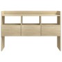 Oak Sonoma plywood sideboard 105x30x70 cm by vidaXL, Sideboards - Ref: Foro24-808380, Price: 71,17 €, Discount: %