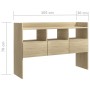 Oak Sonoma plywood sideboard 105x30x70 cm by vidaXL, Sideboards - Ref: Foro24-808380, Price: 71,17 €, Discount: %