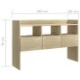 Oak Sonoma plywood sideboard 105x30x70 cm by vidaXL, Sideboards - Ref: Foro24-808380, Price: 62,45 €, Discount: %