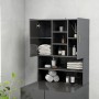 Bright gray washing machine cabinet 70.5x25.5x90 cm by vidaXL, Accessories for washing machines and dryers - Ref: Foro24-8083...