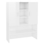 Armario de lavadora blanco brillante 70,5x25,5x90 cm de vidaXL, Accesorios para lavadoras y secadoras - Ref: Foro24-808392, P...