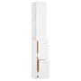 Armario de baño madera contrachapada blanco 25x26,5x170 cm de vidaXL, Muebles de baño - Ref: Foro24-808431, Precio: 62,67 €, ...