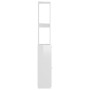 Glossy white plywood bathroom cabinet 25x26.5x170 cm by vidaXL, Bathroom furniture - Ref: Foro24-808437, Price: 69,49 €, Disc...