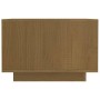 Mesa de centro de madera maciza pino marrón miel 50x50x33,5 cm de vidaXL, Mesas de centro - Ref: Foro24-808506, Precio: 47,61...