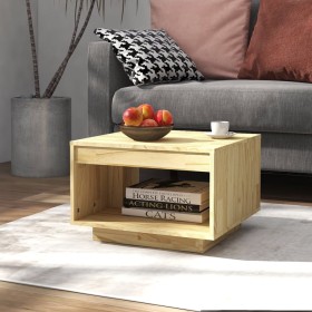 Mesa de centro de madera maciza de pino 50x50x33,5 cm de vidaXL, Mesas de centro - Ref: Foro24-808503, Precio: 28,99 €, Descu...