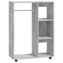 Engineered wood gray concrete wardrobe 80x40x110 cm by vidaXL, Wardrobes - Ref: Foro24-808517, Price: 64,61 €, Discount: %