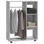 Engineered wood gray concrete wardrobe 80x40x110 cm by vidaXL, Wardrobes - Ref: Foro24-808517, Price: 64,61 €, Discount: %