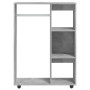 Engineered wood gray concrete wardrobe 80x40x110 cm by vidaXL, Wardrobes - Ref: Foro24-808517, Price: 64,61 €, Discount: %