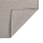 Flachgewebter Außenteppich in Grau Taupe 100x200 cm von vidaXL, Teppiche - Ref: Foro24-340780, Preis: 39,13 €, Rabatt: %