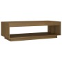 Mesa de centro de madera maciza pino marrón miel 110x50x33,5 cm de vidaXL, Mesas de centro - Ref: Foro24-808511, Precio: 51,0...