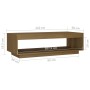 Mesa de centro de madera maciza pino marrón miel 110x50x33,5 cm de vidaXL, Mesas de centro - Ref: Foro24-808511, Precio: 51,0...